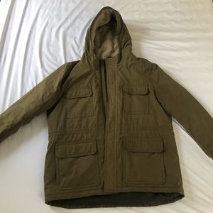 Banana republic hooded winter jacket
